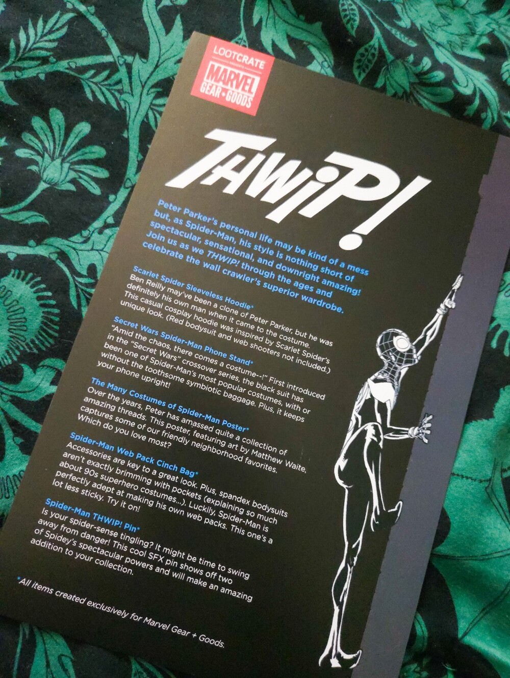 Loot Crate Marvel Gear And Goods Crate Sept 2018 - Picture 13 of 15